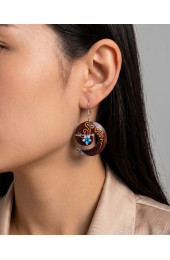 Hand Painted Wooden Earrings